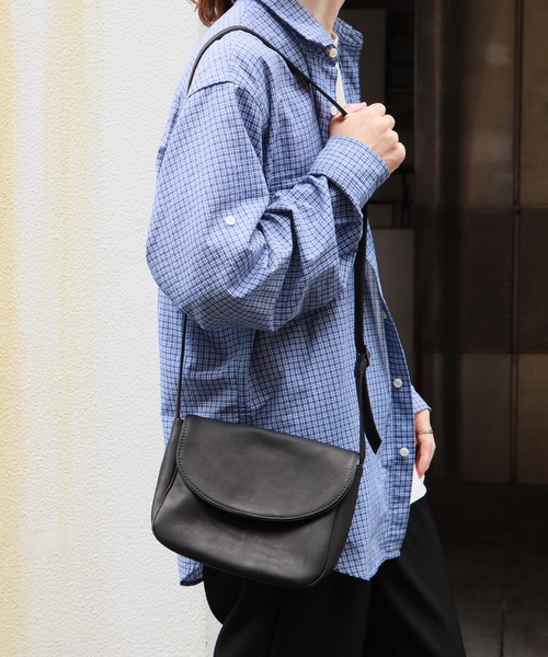 MR.OLIVE/ミスターオリーブ IMPERMA-LEATHER / NEAT SHOULDER BAG