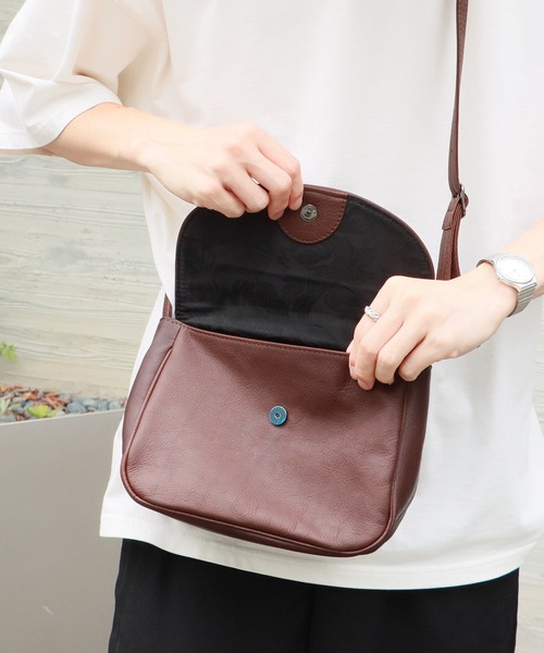 MR.OLIVE/ミスターオリーブ IMPERMA-LEATHER / NEAT SHOULDER BAG