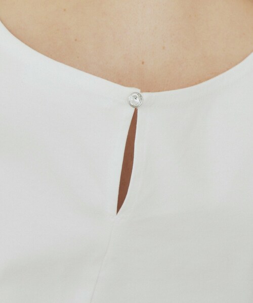 index(インデックス)の「チュールドッキングバルーントップス【洗濯機洗い可/接触冷感】(Tシャツ/カットソー・レディース・ブラウン系その他/ブラック/オフホワイト・36/42/38/40)」の21枚目の写真