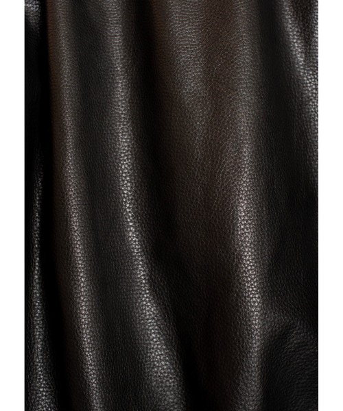 SEVESKIG(セヴシグ)の「SEVESKIG/セブシグ/LEATHER SHIRTS_SH-SV-NRS-1007(シャツ/ブラウス・メンズ・ブラック・SMALL/MEDIUM/LARGE/X-LARGE)」の4枚目の写真