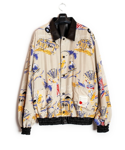 SEVESKIG(セヴシグ)の「SEVESKIG/セブシグ/LEATHER SHIRTS_SH-SV-NRS-1007(シャツ/ブラウス・メンズ・ブラック・SMALL/MEDIUM/LARGE/X-LARGE)」の6枚目の写真