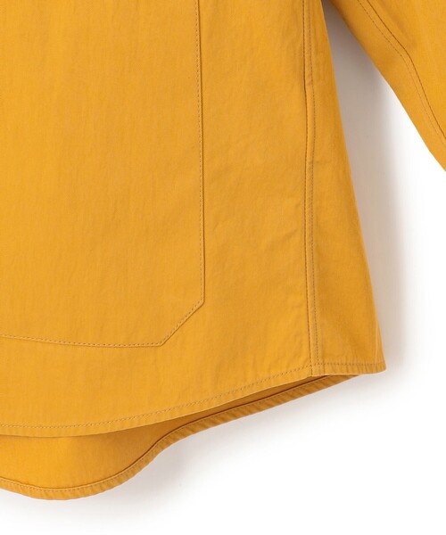 J.PRESS YORK STREET（ジェイプレスヨークストリート）の「【UNISEX】カバーオール シャツアウター（シャツ/ブラウス・メンズ・イエロー系/ブラック系/カーキ系・LARGE/MEDIUM/SMALL）」の10枚目の写真