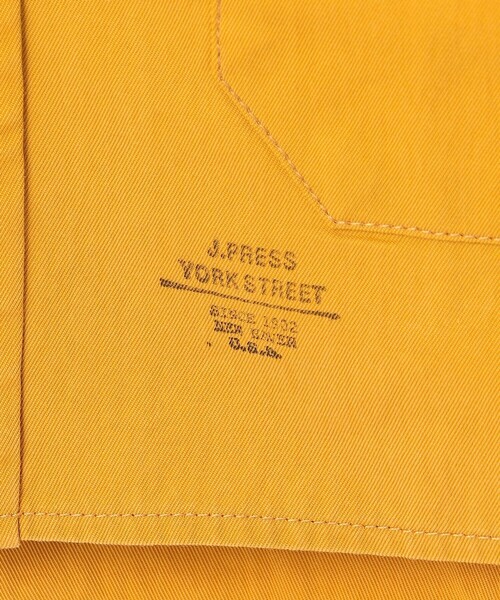 J.PRESS YORK STREET（ジェイプレスヨークストリート）の「【UNISEX】カバーオール シャツアウター（シャツ/ブラウス・メンズ・イエロー系/ブラック系/カーキ系・LARGE/MEDIUM/SMALL）」の11枚目の写真