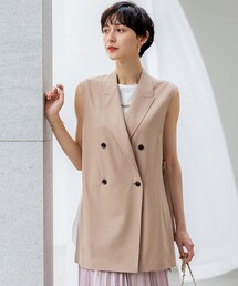 23区　SLOW フェイクファー ジレ SLOW/一部店舗限定】フェイクファー ジレ / 23区 | ファッション通販