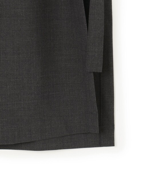 セール】【洗える】TWマットクロス テーラード ジレ（その他アウター