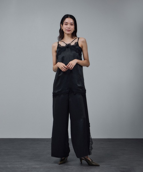 セール】リバーレース2WAYキャミソール（キャミソール）｜SALON adam