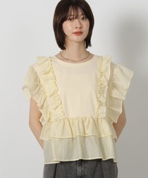 LAKOLE | フリルドッキングＴ / 588562(Tシャツ/カットソー)