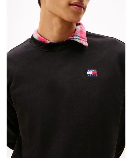 リラックスバッジクルーネックトレーナー（スウェット）｜TOMMY