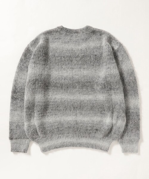 BEAMS T（ビームスティー）の「crepuscule / Mohair Mesh P/O（ニット/セーター・メンズ・シルバー・M/L/XL）」の5枚目の写真