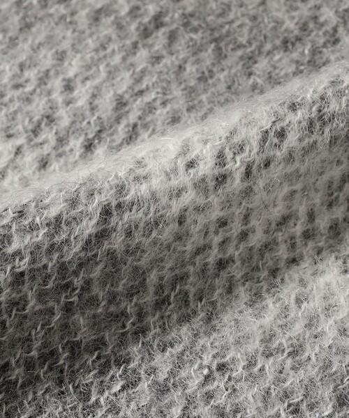 BEAMS T（ビームスティー）の「crepuscule / Mohair Mesh P/O（ニット/セーター・メンズ・シルバー・M/L/XL）」の6枚目の写真