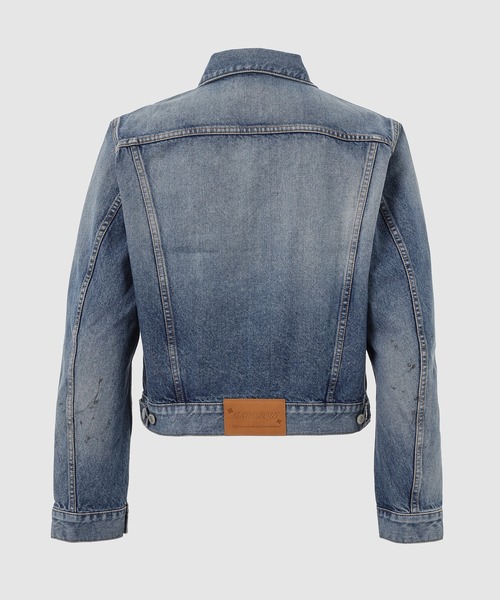 MASU（エムエーエスユー）の「MB DENIM JACKET USED（デニムジャケット・メンズ・インディゴブルー/ブラック・48/46）」の6枚目の写真