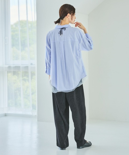 LAKOLE（ラコレ）の「フィブリルイージーパンツ / 580006（その他パンツ・レディース・ブラック/ブラウン/パープル・FREE）」の7枚目の写真