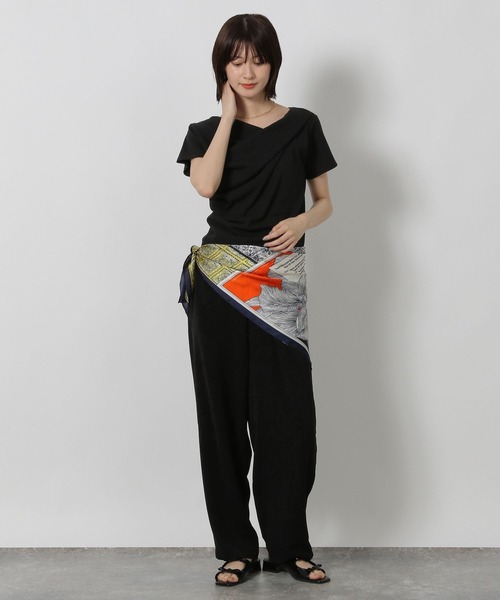 LAKOLE（ラコレ）の「フィブリルイージーパンツ / 580006（その他パンツ・レディース・ブラック/ブラウン/パープル・FREE）」の12枚目の写真