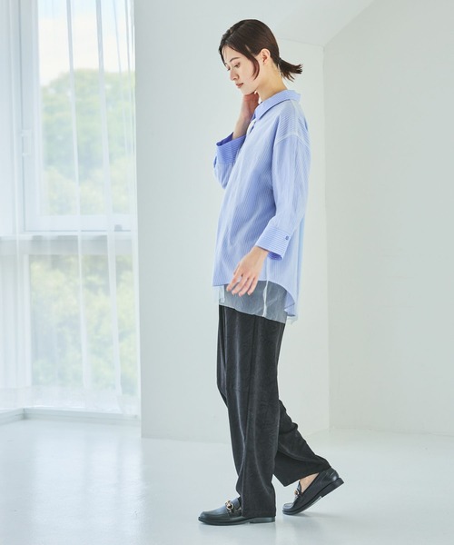 LAKOLE（ラコレ）の「フィブリルイージーパンツ / 580006（その他パンツ・レディース・ブラック/ブラウン/パープル・FREE）」の6枚目の写真