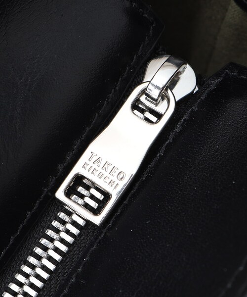 TAKEO KIKUCHI（タケオキクチ）の「アニリンレザー トート（トートバッグ・メンズ・ブラック/ダークブラウン・00）」の17枚目の写真