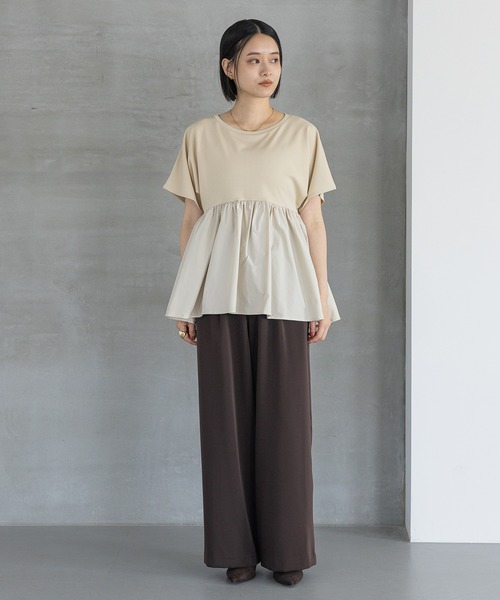 セール】ペプラムTシャツ（Tシャツ/カットソー）｜A part by