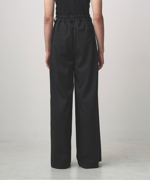 Juha(ユハ)の「EXTREME WIDE EASY PANTS(スラックス・メンズ・ブラック・2/3/4)」の5枚目の写真