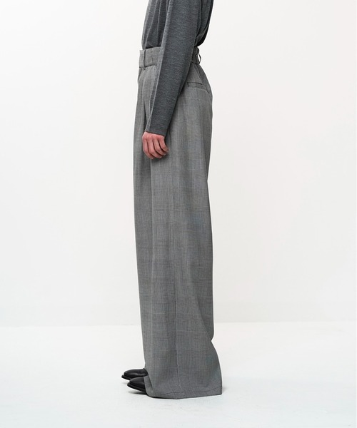 Juha（ユハ）の「EXTREME WIDE EASY PANTS（スラックス・メンズ・ブラック・2/3/4）」の22枚目の写真