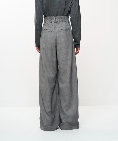 Juha（ユハ）の「EXTREME WIDE EASY PANTS（スラックス・メンズ・ブラック・2/3/4）」の21枚目の写真