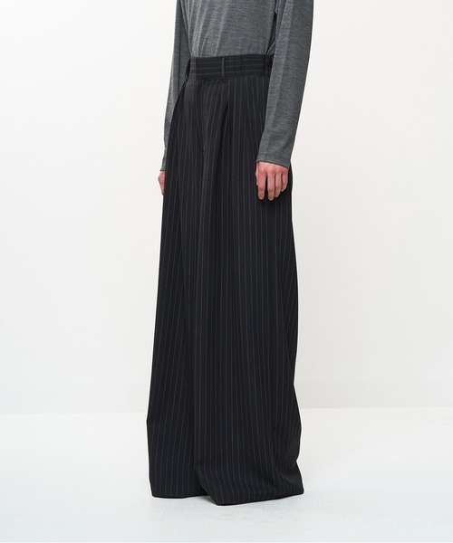 Juha（ユハ）の「EXTREME WIDE EASY PANTS（スラックス・メンズ・ブラック・2/3/4）」の20枚目の写真