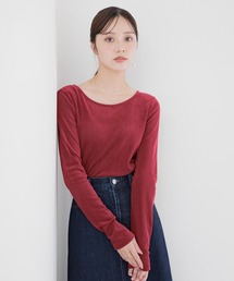 メッシュベロアトップス589856