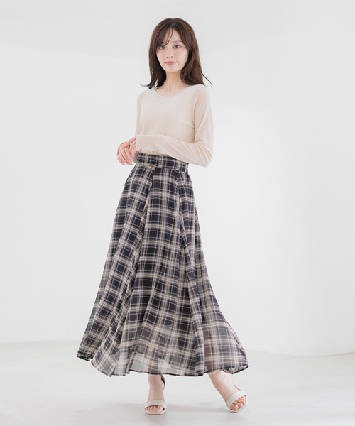 Andemiu（アンデミュウ）の「メッシュベロアトップス589856（Tシャツ/カットソー・レディース・グレー/アイボリー/ブラック/ボルドー・FREE）」の11枚目の写真