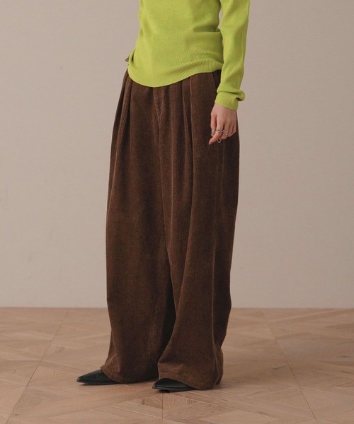 セール】コーデュロイワイドパンツ 575172（その他パンツ）｜LOWRYS