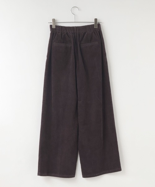 LOWRYS FARM（ローリーズファーム）の「コーデュロイワイドパンツ　575172（その他パンツ・レディース・アイボリー/グレー/ブラウン/ピンク・MEDIUM/LARGE）」の8枚目の写真