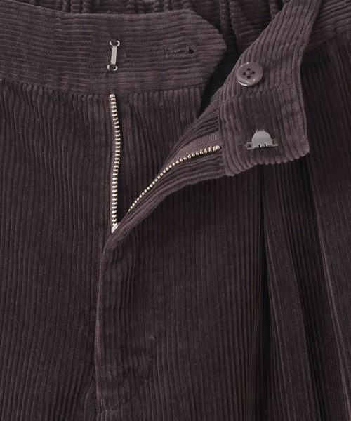 LOWRYS FARM（ローリーズファーム）の「コーデュロイワイドパンツ　575172（その他パンツ・レディース・アイボリー/グレー/ブラウン/ピンク・MEDIUM/LARGE）」の10枚目の写真