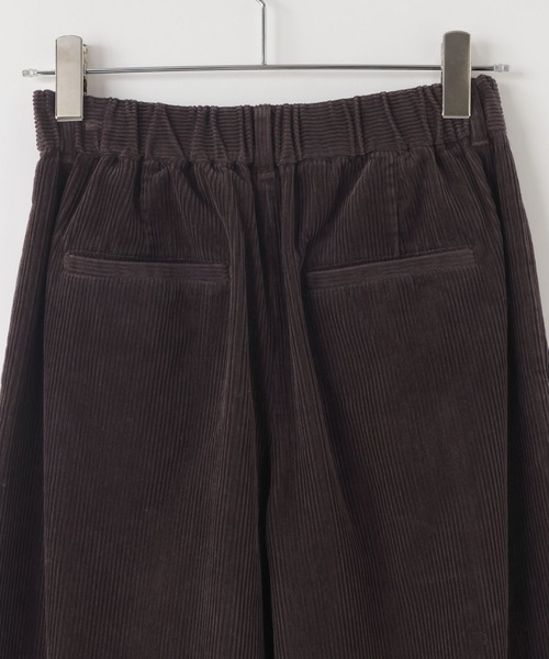 LOWRYS FARM（ローリーズファーム）の「コーデュロイワイドパンツ　575172（その他パンツ・レディース・アイボリー/グレー/ブラウン/ピンク・MEDIUM/LARGE）」の13枚目の写真