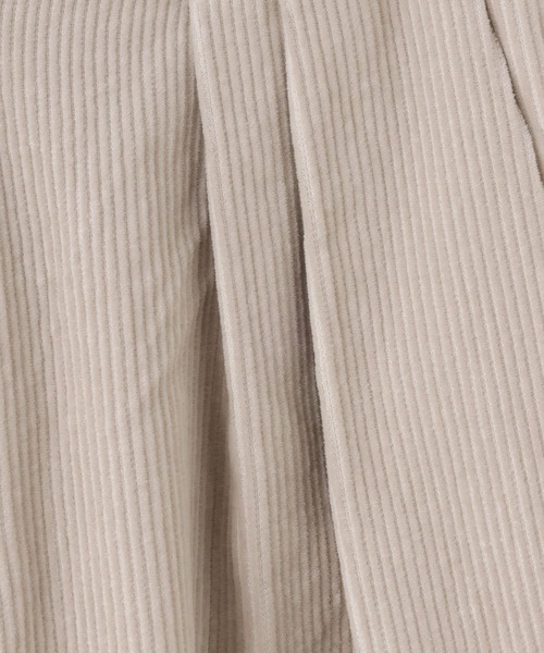 LOWRYS FARM（ローリーズファーム）の「コーデュロイワイドパンツ　575172（その他パンツ・レディース・アイボリー/グレー/ブラウン/ピンク・MEDIUM/LARGE）」の16枚目の写真