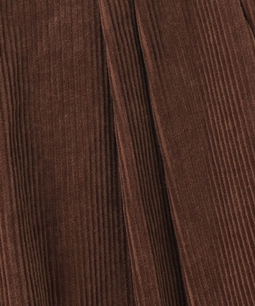 LOWRYS FARM（ローリーズファーム）の「コーデュロイワイドパンツ　575172（その他パンツ・レディース・アイボリー/グレー/ブラウン/ピンク・MEDIUM/LARGE）」の18枚目の写真