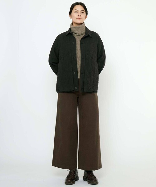 7115 by SZEKI | リネンコットン シャツジャケット WOMEN