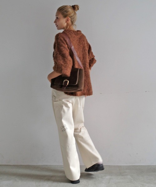 ハイウエスト タトゥー パンツ (ブラウン） k29n1Rej9YB6.jpg?width=768