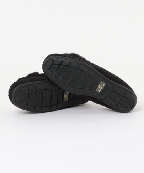 Bridget Birkin(ブリジットバーキン)の「【Bridget Birkin】キラキラリボンムートンシューズ(551662)(モカシン/デッキシューズ・レディース・ブラック系その他/ベージュ系その他/グレイッシュベージュ・24.5/24/23.5/23/22.5)」の5枚目の写真
