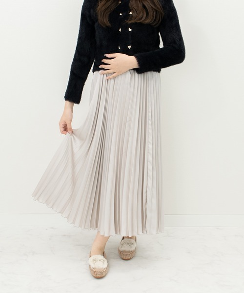Bridget Birkin(ブリジットバーキン)の「【Bridget Birkin】キラキラリボンムートンシューズ(551662)(モカシン/デッキシューズ・レディース・ブラック系その他/ベージュ系その他/グレイッシュベージュ・24.5/24/23.5/23/22.5)」の14枚目の写真