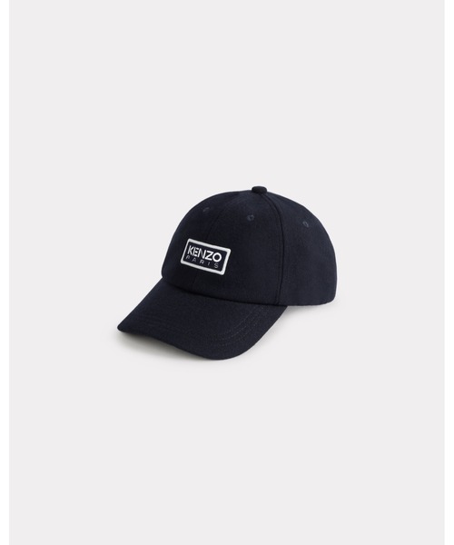 KENZO（ケンゾー）の「'KENZO Tag' ウール キャップ（キャップ・メンズ・ブルー系その他・ONE SIZE）」の2枚目の写真