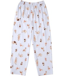 WACOAL KIDS（ワコールキッズ）の「ワコールキッズ　「Waninal」ワニナル　大人パジャマ　ボトム単品　長ズボン（ルームウェア/パジャマ）」
