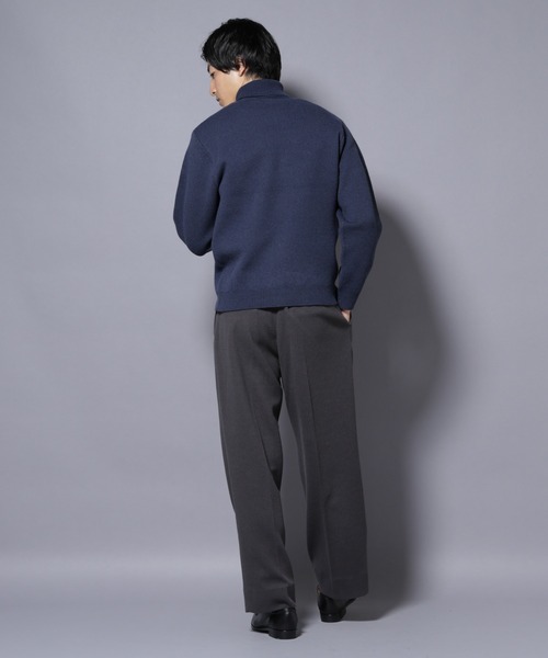 NANO universe(ナノユニバース)の「PBTストレッチタートルネックニット(ニット/セーター・メンズ・ネイビー/モカ/チャコール/ブラック・XL/L/M/S)」の18枚目の写真