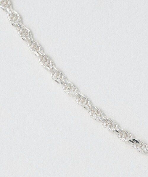 BEAUTY&YOUTH UNITED ARROWS（ビューティーアンドユースユナイテッドアローズ）の「SILVER925 ツイスト チェーン ネックレス 50（ネックレス・メンズ・シルバー・FREE）」の5枚目の写真