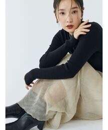 LAGUNAMOON | シアーラメプリーツIラインスカート(スカート)