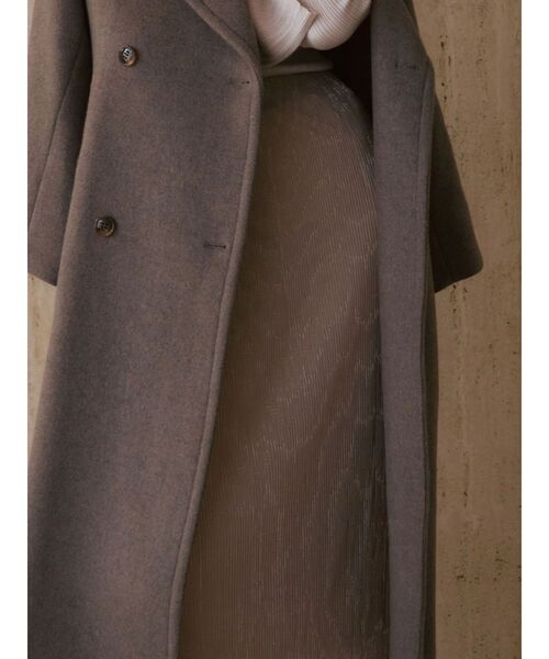 LAGUNAMOON（ラグナムーン）の「シアーラメプリーツIラインスカート（スカート・レディース・ベージュ/ピンク・SMALL/MEDIUM）」の11枚目の写真