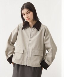 THE SHOP TK  | カバーオールジャケット【洗える】(ブルゾン)