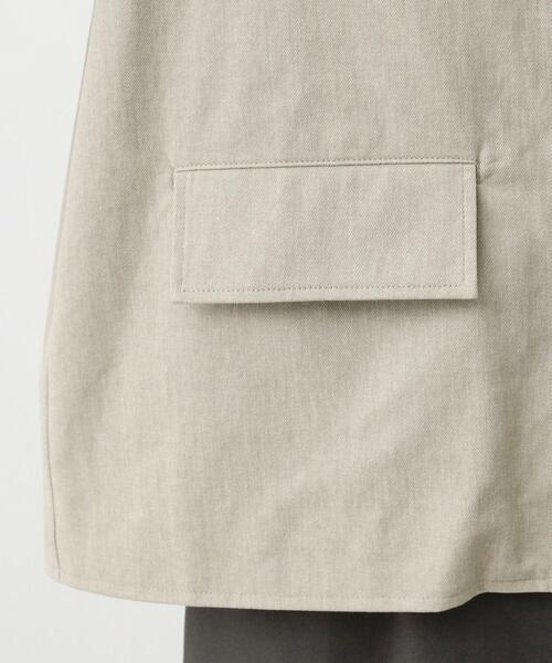 THE SHOP TK （ザ ショップ ティーケー ）の「カバーオールジャケット【洗える】（ブルゾン・レディース・ナチュラル/カーキ・12/13）」の17枚目の写真