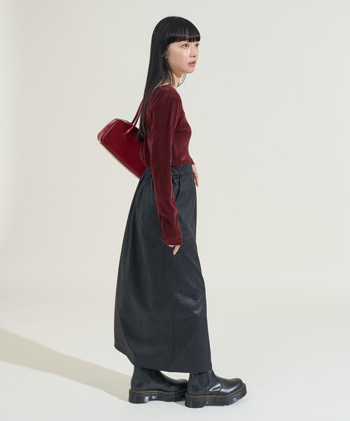 FREAK'S STORE（フリークスストア）の「ベロア バックオープンロンT（T