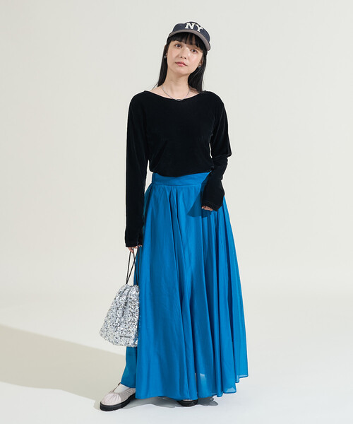 セール】ベロア バックオープンロンT（Tシャツ/カットソー）｜FREAK'S