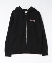 X-GIRL/エックスガール HEART ZIP UP HOODIE パーカー 105253012024