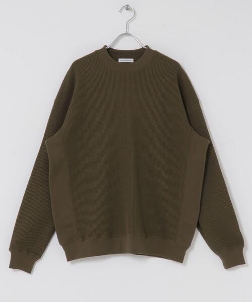 URBAN RESEARCH DOORS（アーバンリサーチドアーズ）の「『UR TECH』ワッフルロングスリーブTシャツ（Tシャツ/カットソー・メンズ・ブラウン/ホワイト系その他/チャコールグレー・MEDIUM/LARGE）」の10枚目の写真