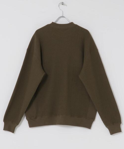 URBAN RESEARCH DOORS（アーバンリサーチドアーズ）の「『UR TECH』ワッフルロングスリーブTシャツ（Tシャツ/カットソー・メンズ・ブラウン/ホワイト系その他/チャコールグレー・MEDIUM/LARGE）」の12枚目の写真