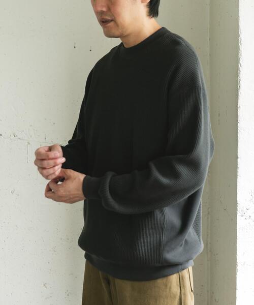 セール】『UR TECH』ワッフルロングスリーブTシャツ（Tシャツ